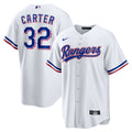 Texas Rangers Nike Evan Carter Home Replica Baseball Jersey - White
