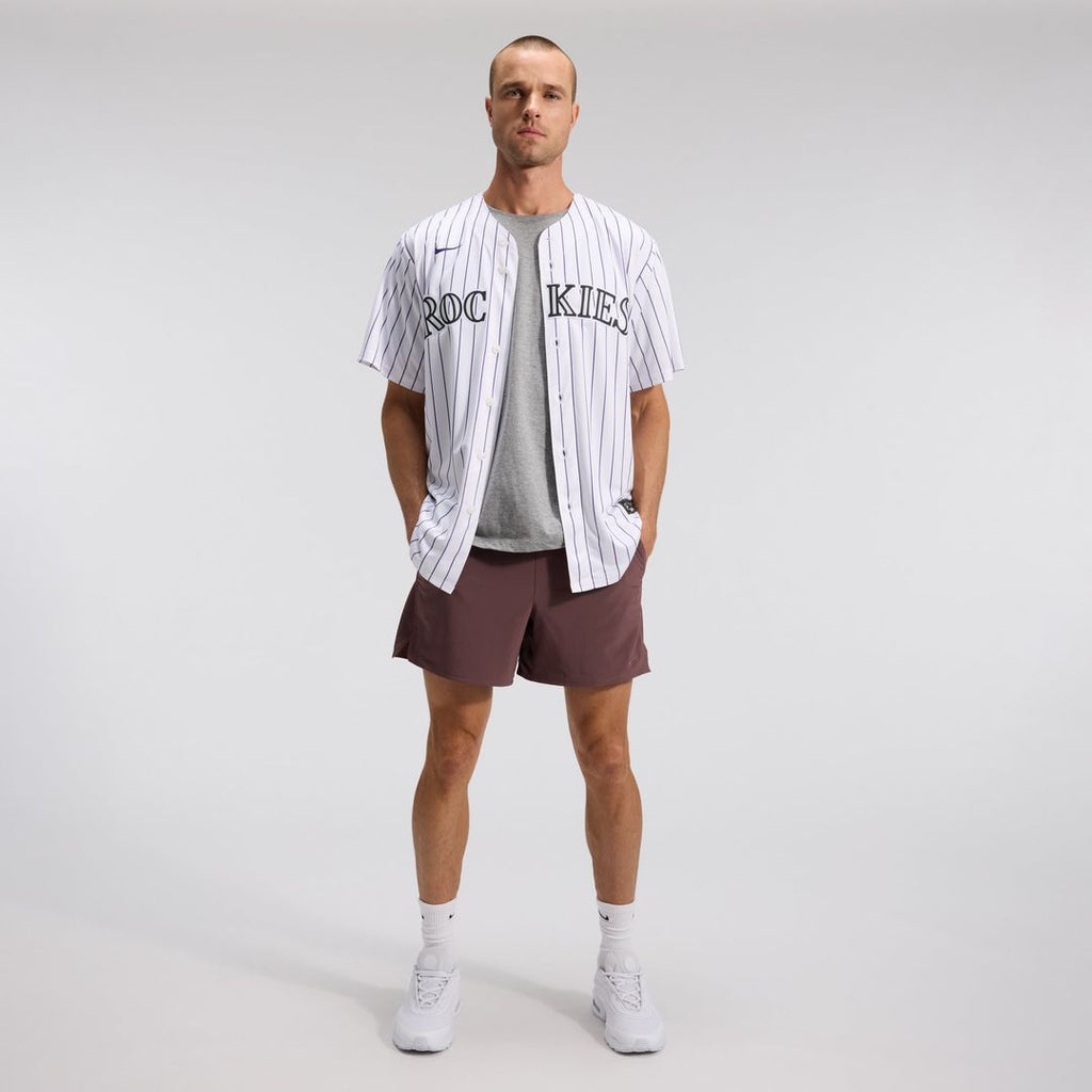 Colorado Rockies Nike Home Replica Team Baseball Jersey - White