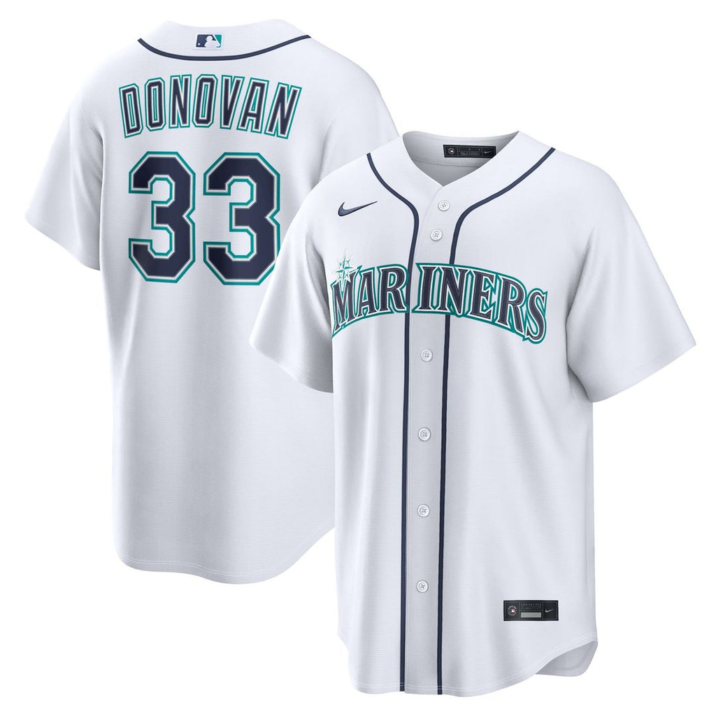 Seattle Mariners Nike Brendan Donovan Home Replica Baseball Jersey - White