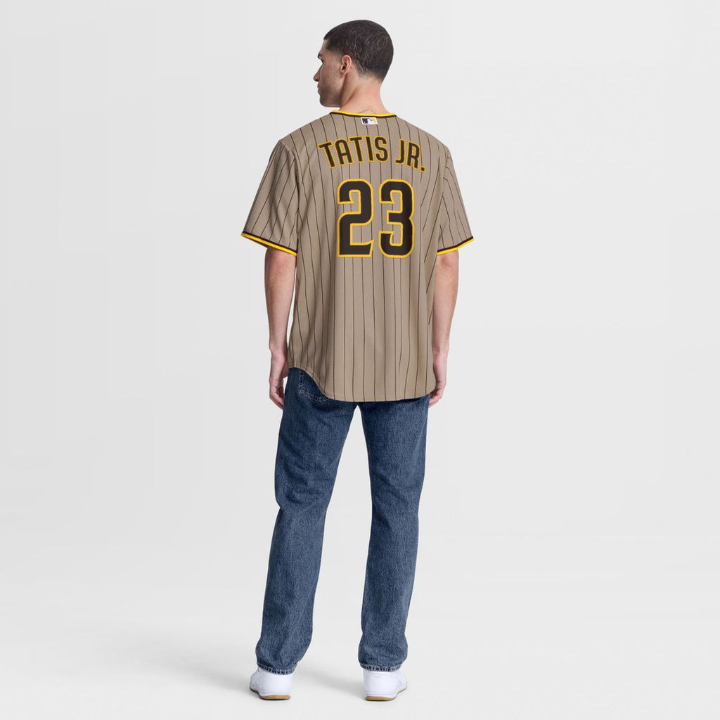 San Diego Padres Nike Fernando Tatis Jr. Road Replica Baseball Jersey - Brown