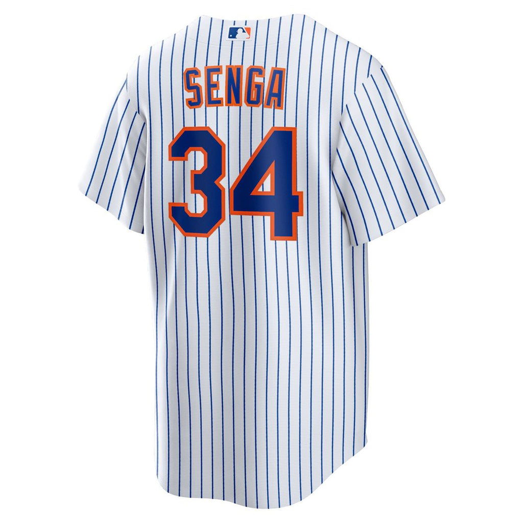 New York Mets Nike Kodai Senga Home Replica Baseball Jersey - White/Royal