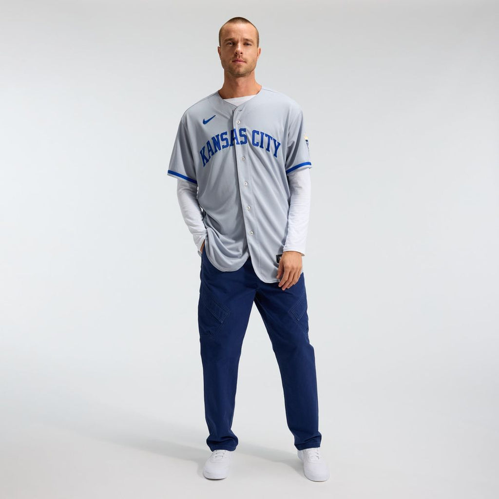 Kansas City Royals Nike 2022 Road Authentic Baseball Jersey - Gray