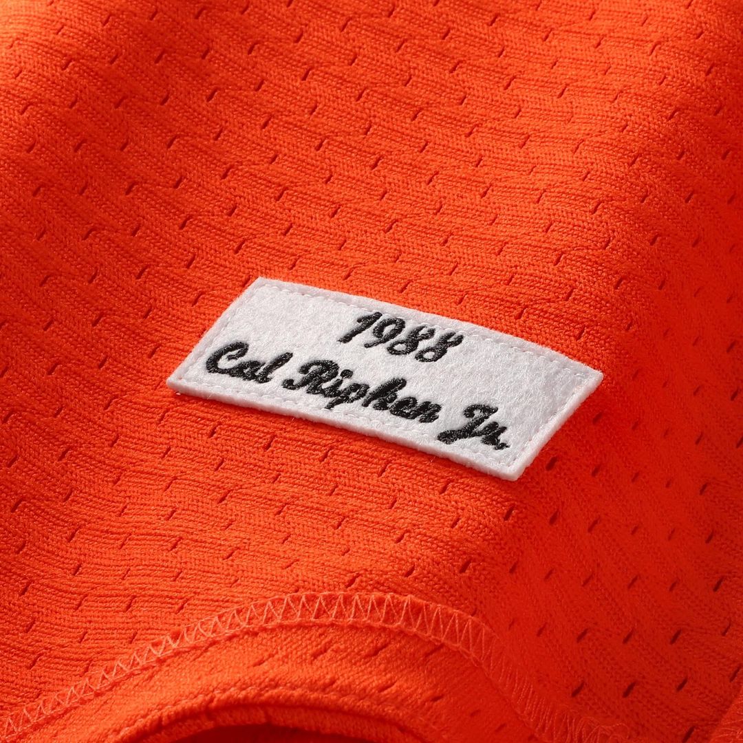 Baltimore Orioles Profile Cal Ripken Jr. Big & Tall Cooperstown Collection Mesh Batting Practice Baseball Jersey - Orange