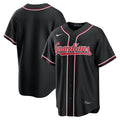 Cleveland Guardians Nike Fashion Replica Black Out Baseball Jersey