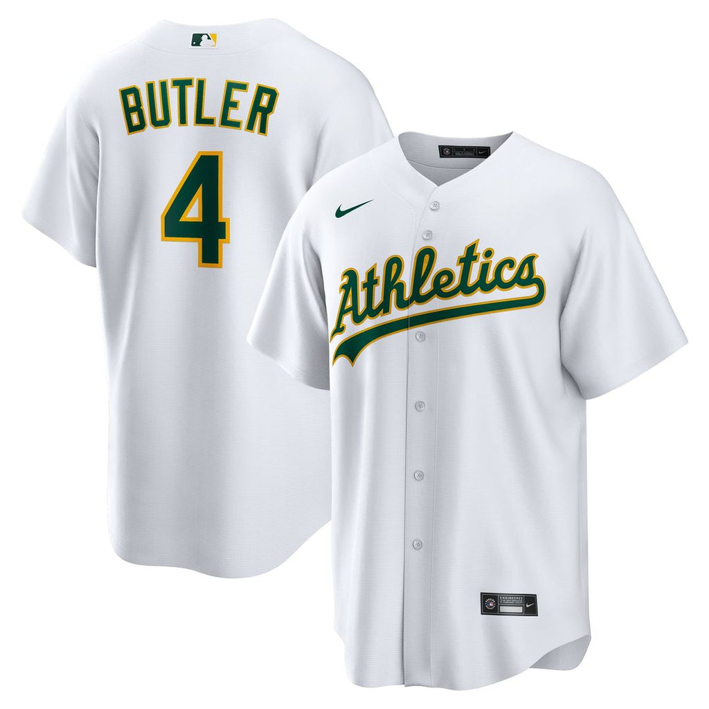 Athletics Nike Lawrence Butler Home Replica Baseball Jersey - White