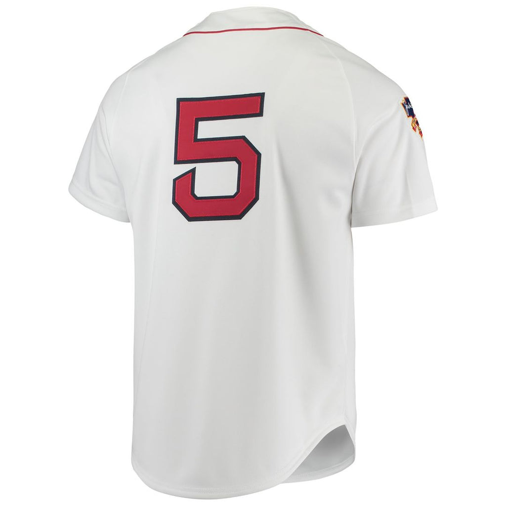 Boston Red Sox Mitchell & Ness Nomar Garciaparra 1997 Cooperstown Collection Authentic Baseball Jersey - White