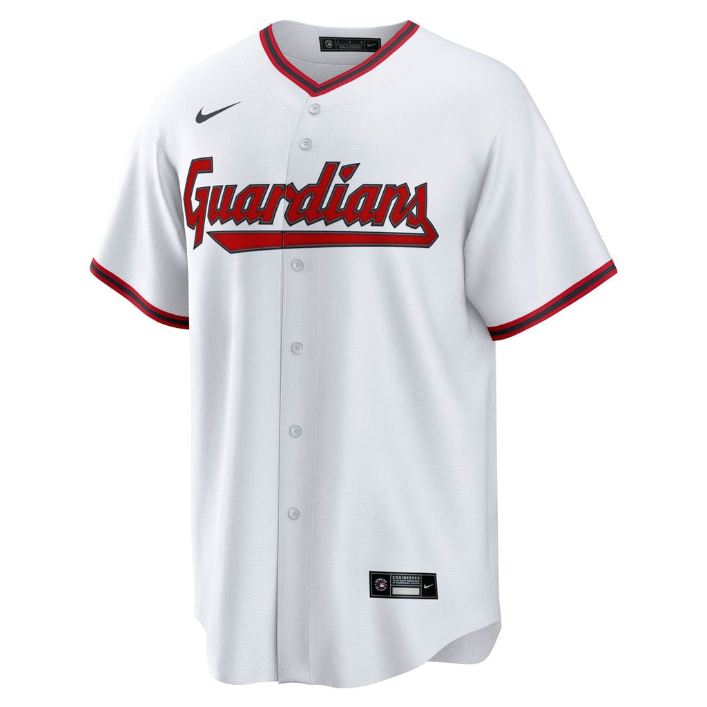 Cleveland Guardians Nike José Ramírez Home Replica Baseball Jersey - White