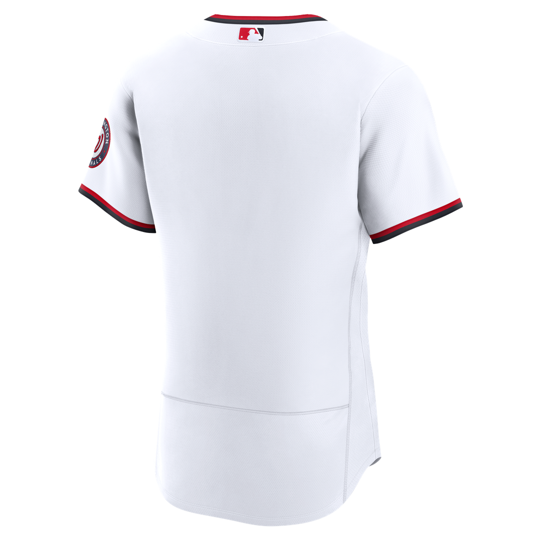 Washington Nationals Nike Home Authentic Baseball Jersey - White