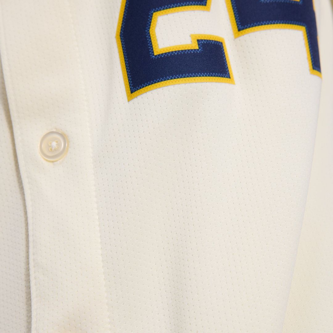 Milwaukee Brewers Nike William Contreras Home Limited Baseball Jersey - Cream