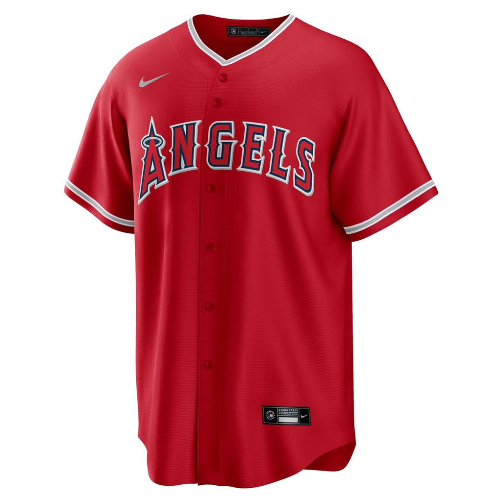 Los Angeles Angels Nike Home Replica Team Baseball Jersey - White