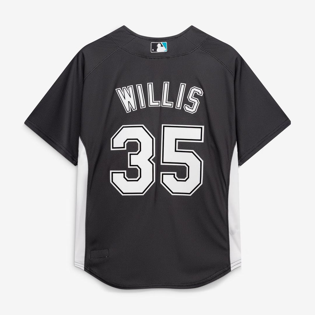 Florida Marlins Mitchell & Ness Dontrelle Willis Authentic Batting Practice Baseball Jersey - Black