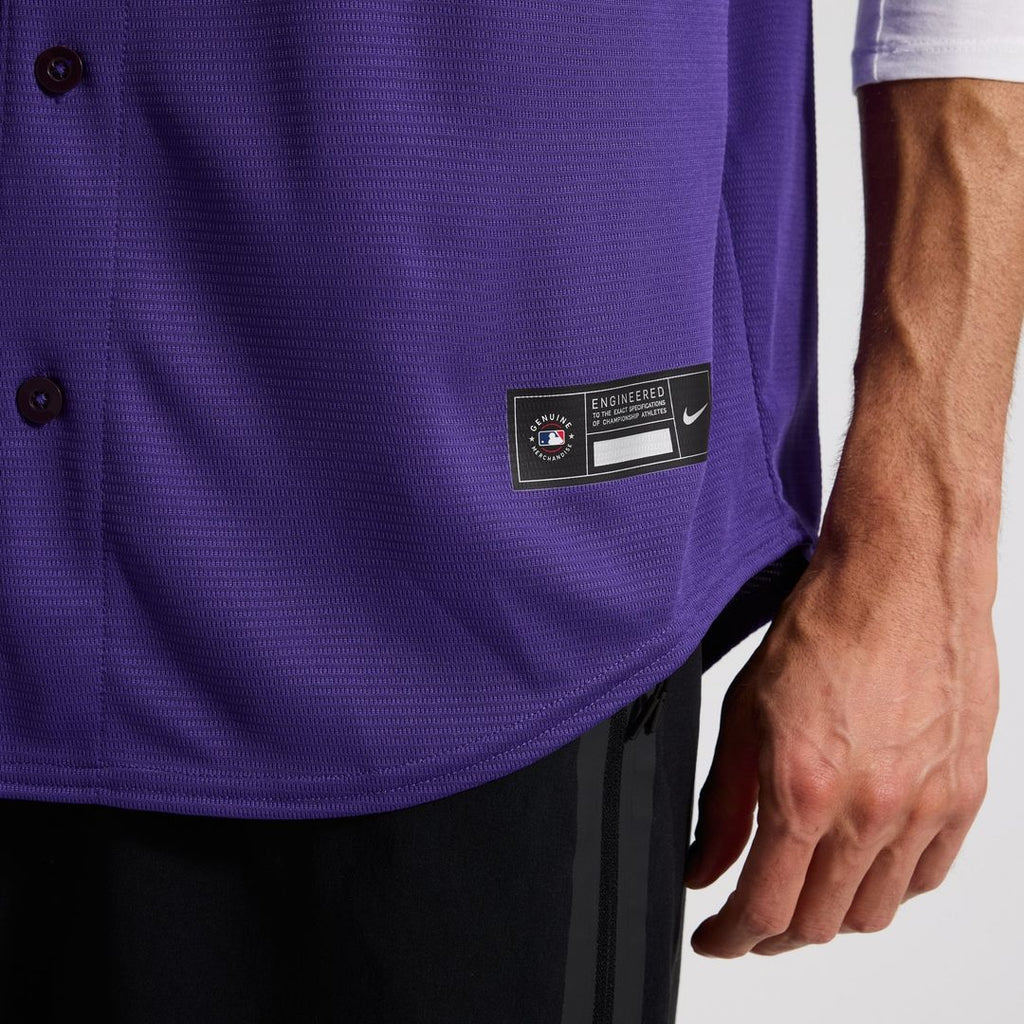 Colorado Rockies Nike Home Replica Team Baseball Jersey - White
