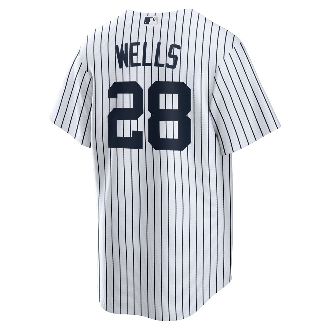 New York Yankees Nike Austin Wells Home Replica Baseball Jersey - White