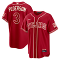Texas Rangers Nike Joc Pederson 2026 City Connect Stadium Baseball Jersey - Red