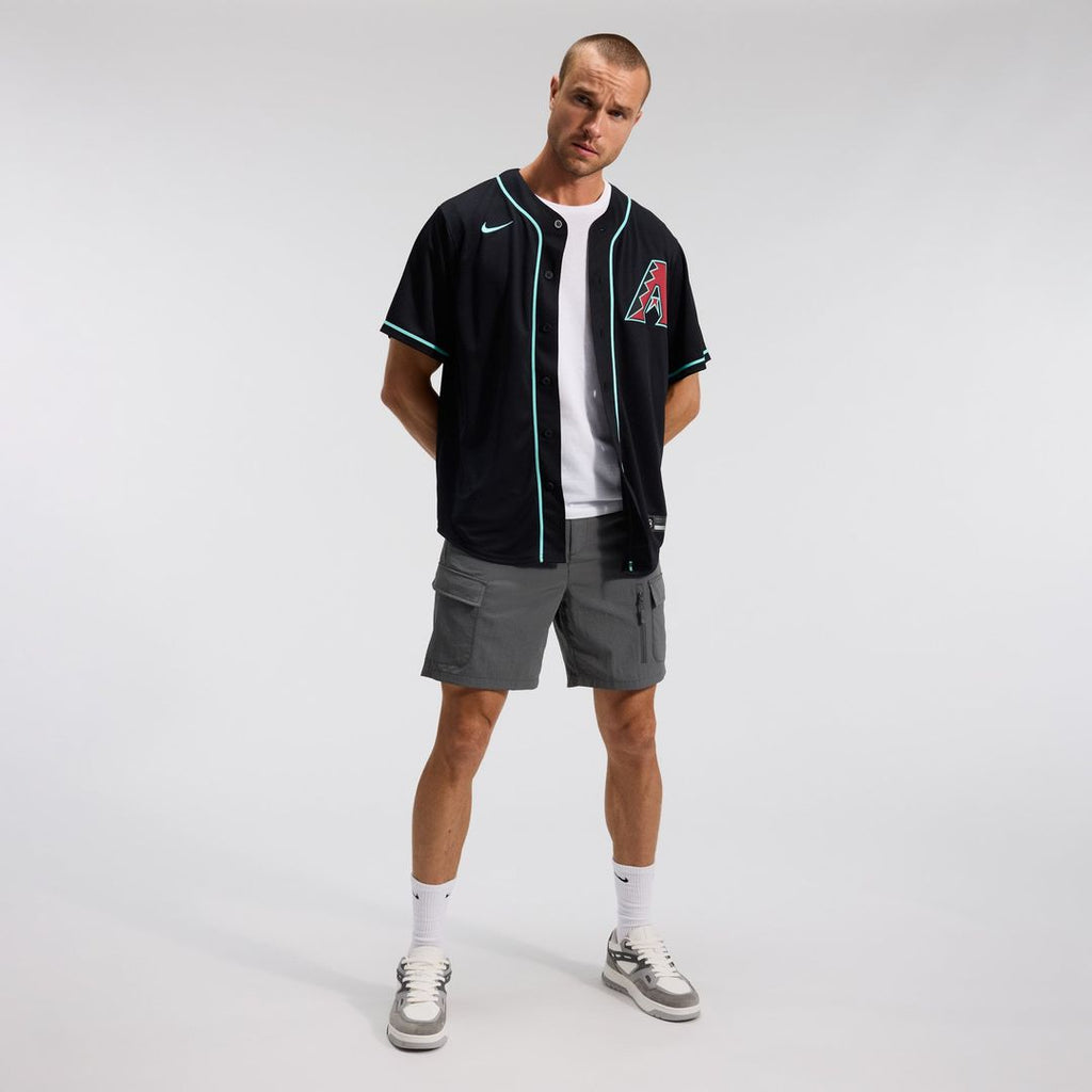 Arizona Diamondbacks Nike Corbin Carroll Road Replica Baseball Jersey - Gray