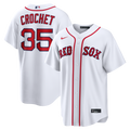 Boston Red Sox Nike Garrett Crochet Home Replica Baseball Jersey - White