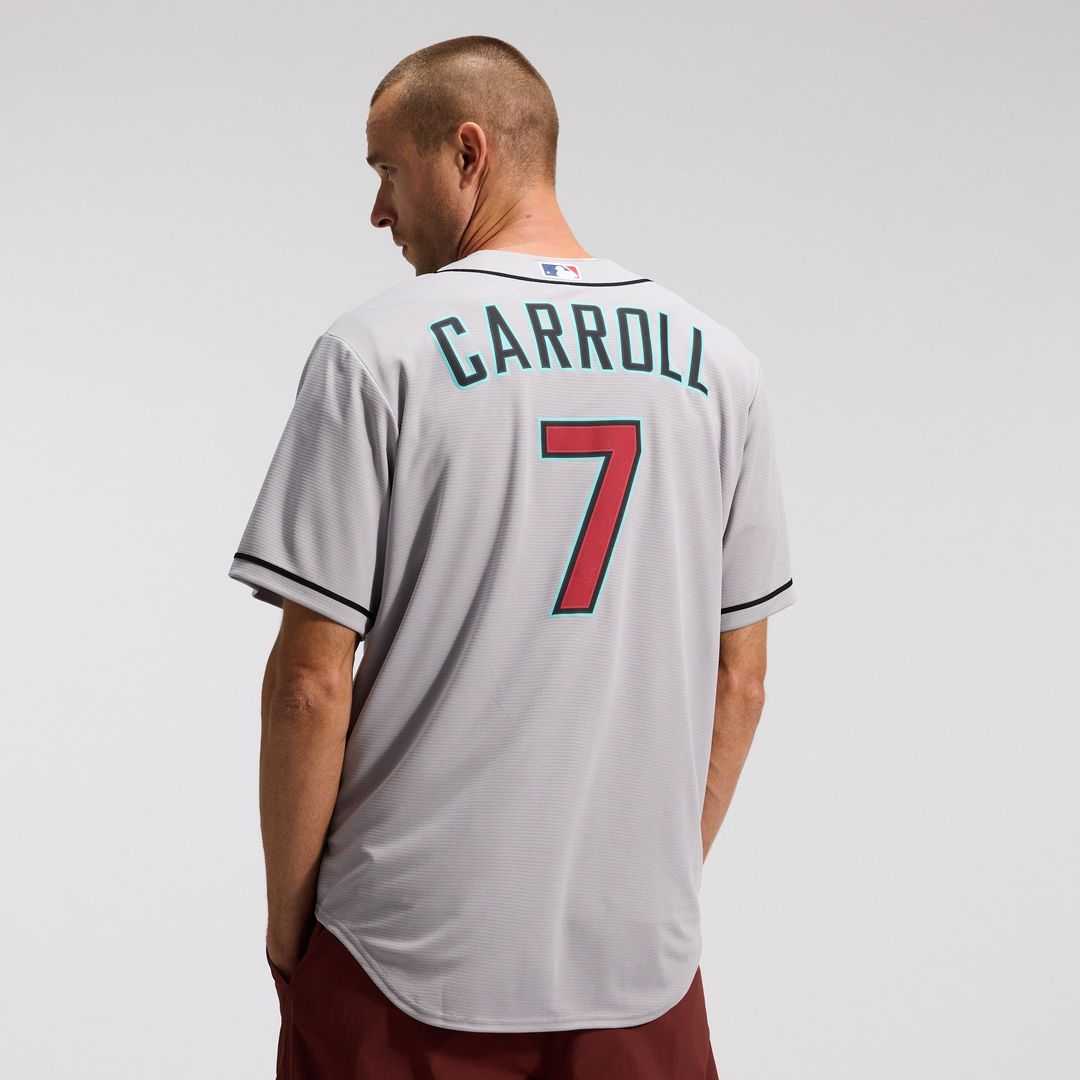 Arizona Diamondbacks Nike Corbin Carroll Crimson Alternate 2 Replica Baseball Jersey