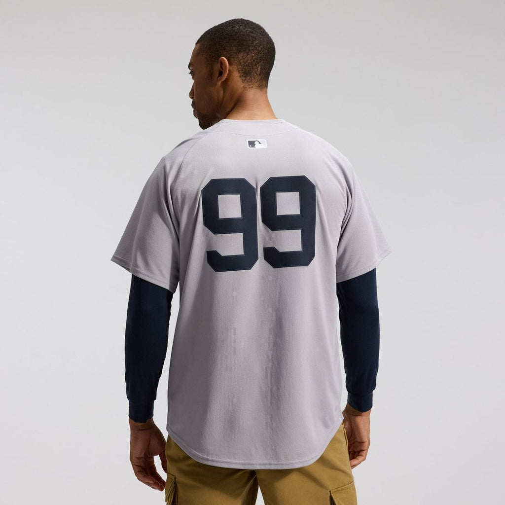 New York Yankees Nike Aaron Judge Road Limited Baseball Jersey - Gray