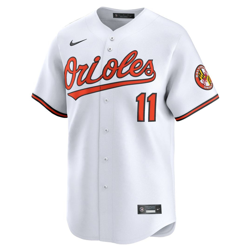 Baltimore Orioles Nike Jordan Westburg Home Limited Baseball Jersey - White